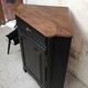 Encoignure buffet Parisian patina shabby ancient gustavien