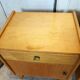 Pair of vintage wooden bedsides