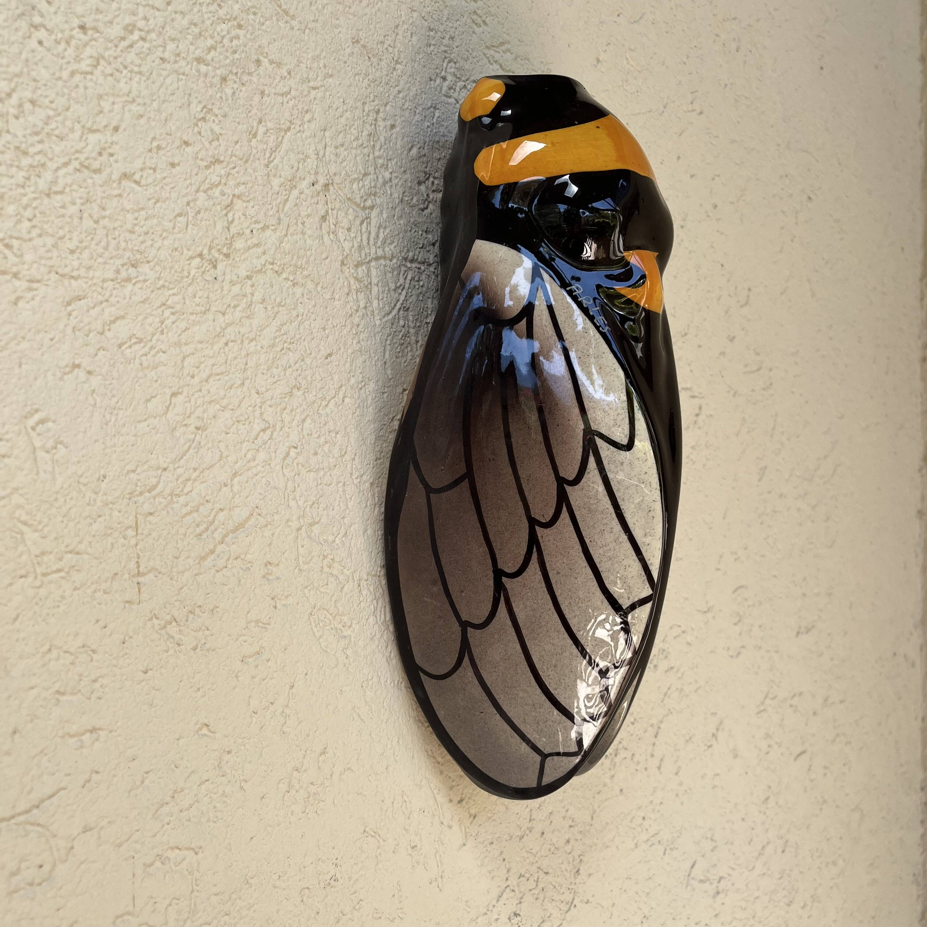 Ceramic cicada
