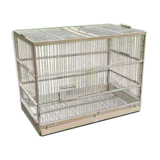 large wooden and iron birdcage 1930s