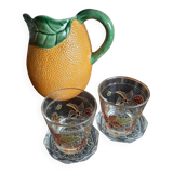 Citrus pitcher from Bordalo Pinheiro