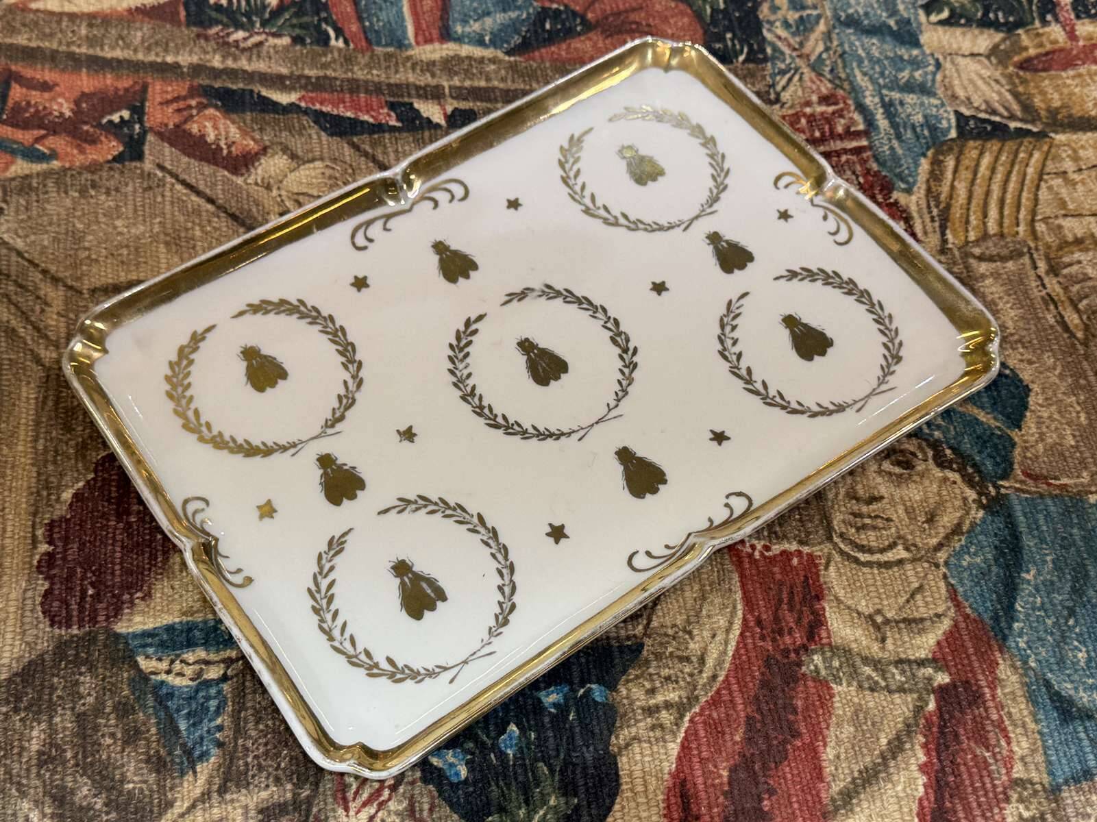 Empire style liqueur service, fly decoration