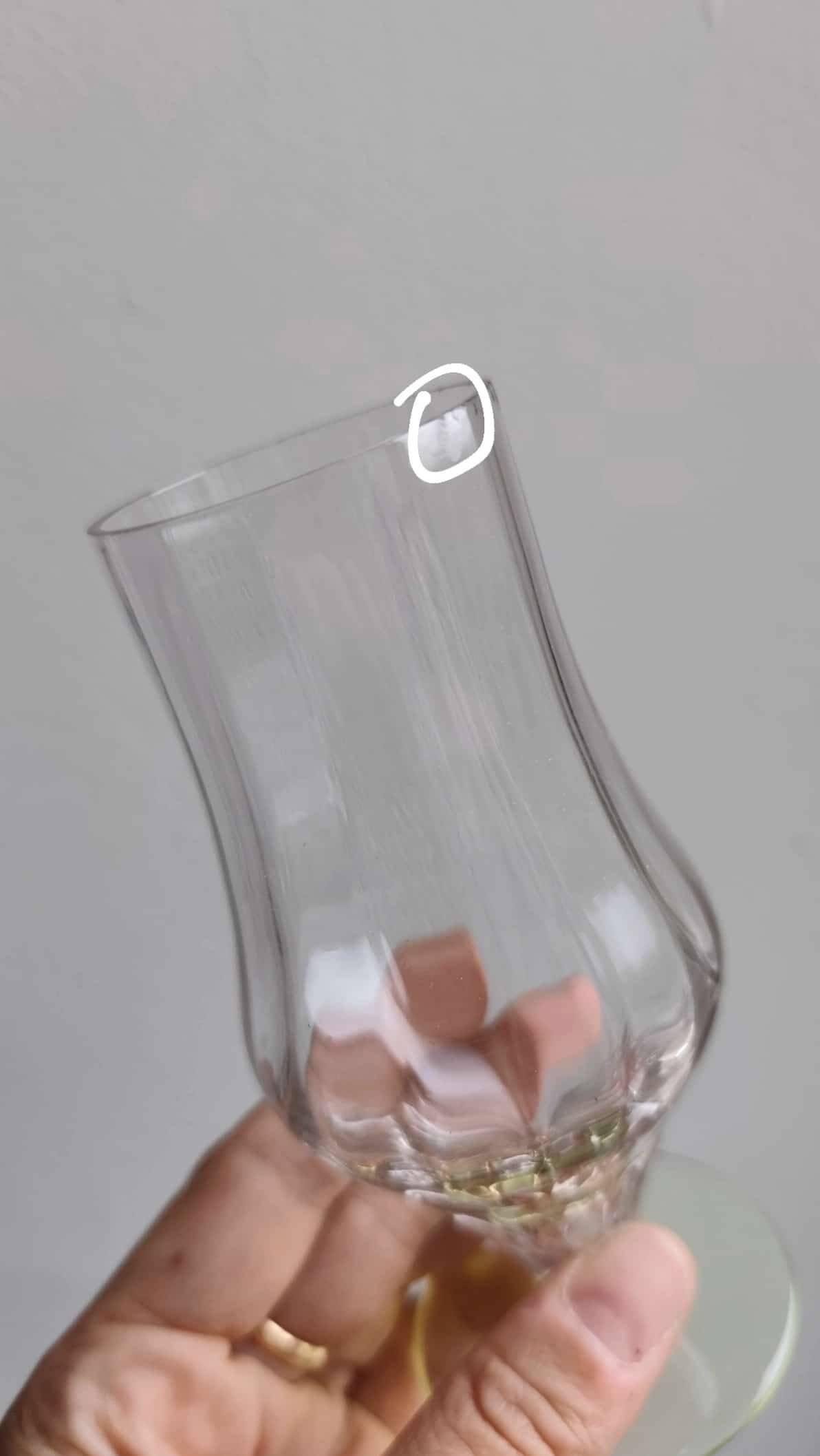 Uranium champagne flutes