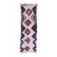 Vintage Bohemian Berber Rug - 194 x 64 cm