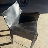 Cassina CAB 413 black armchair