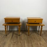Pair of scandinavian bedsides