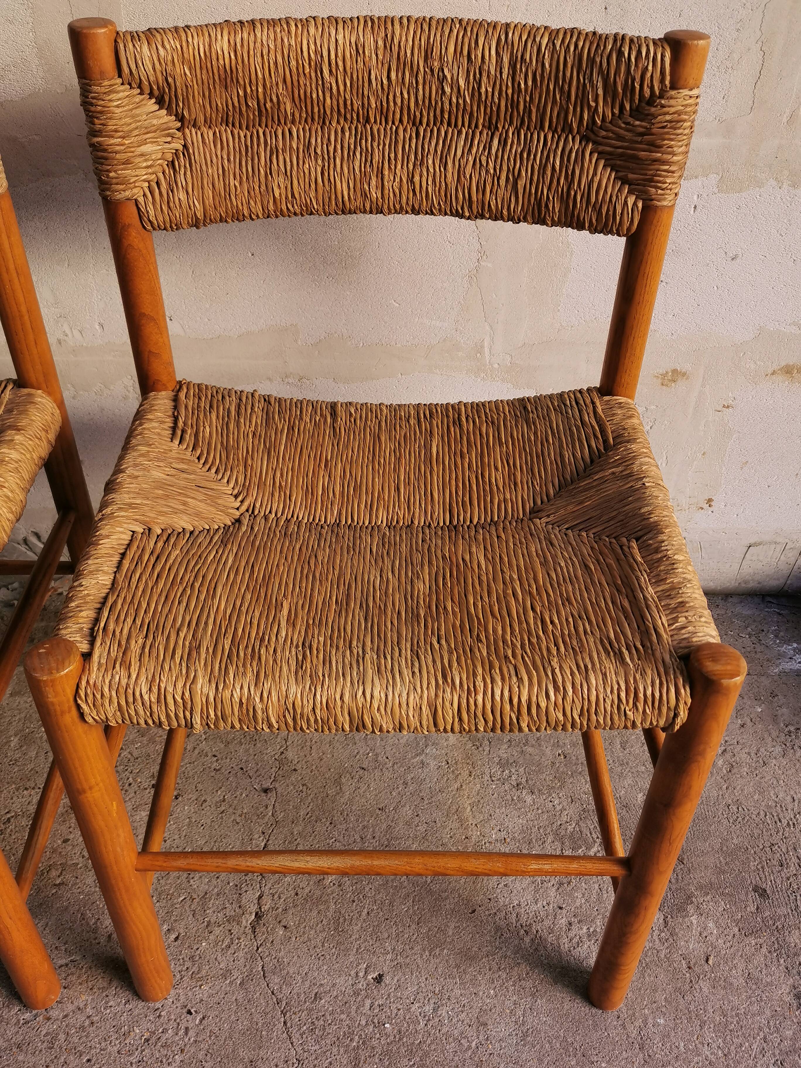 4 vintage chairs Dordogne model by Robert Sentou