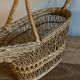 Vintage rattan bottle holder