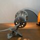 Lampe applique Mini spot à pince perforé design vintage France années 60