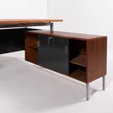 Executive desk by Herbert Hirche for Holzäpfel, 1950’s Germany