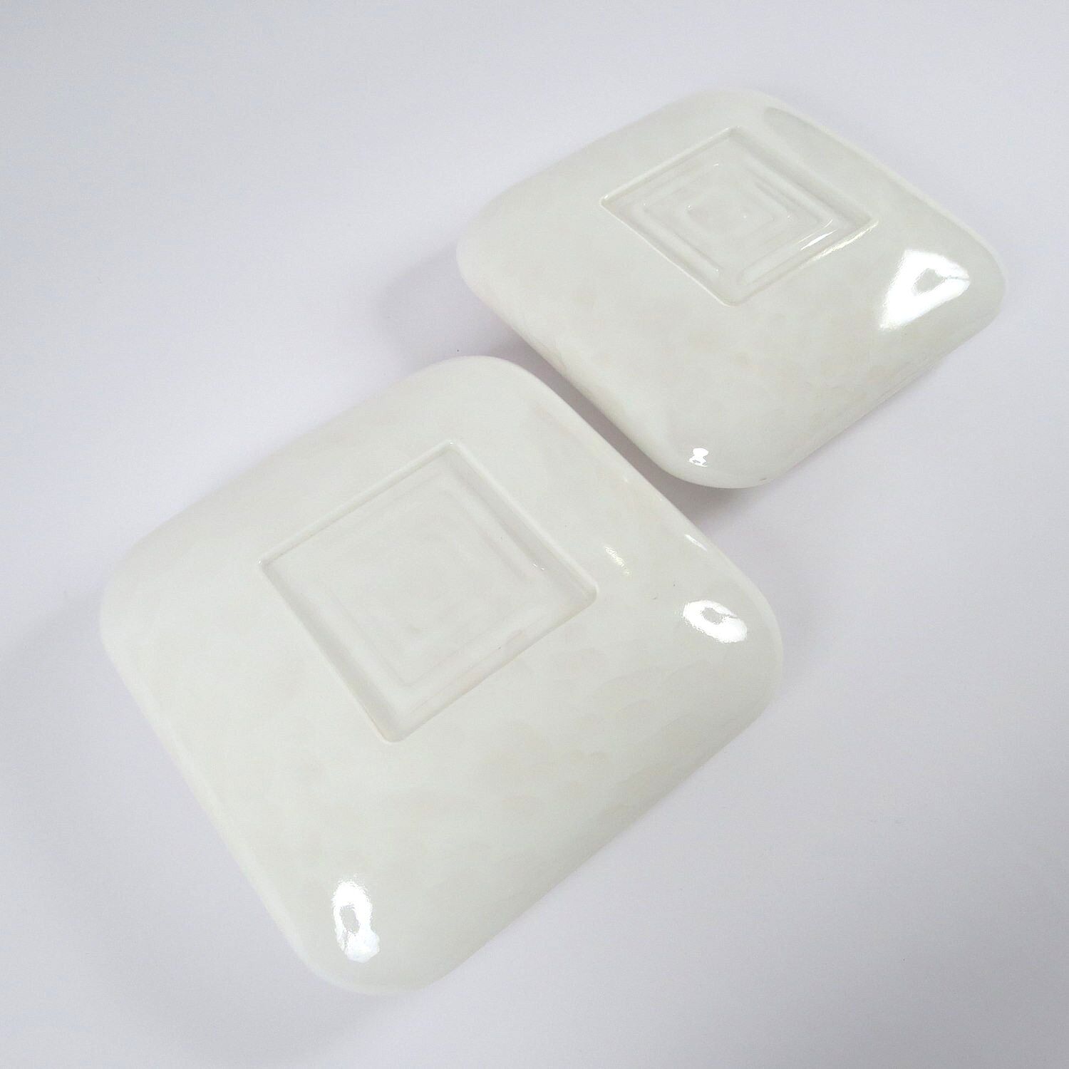 Lot de 2 appliques en verre marbré, années 1980