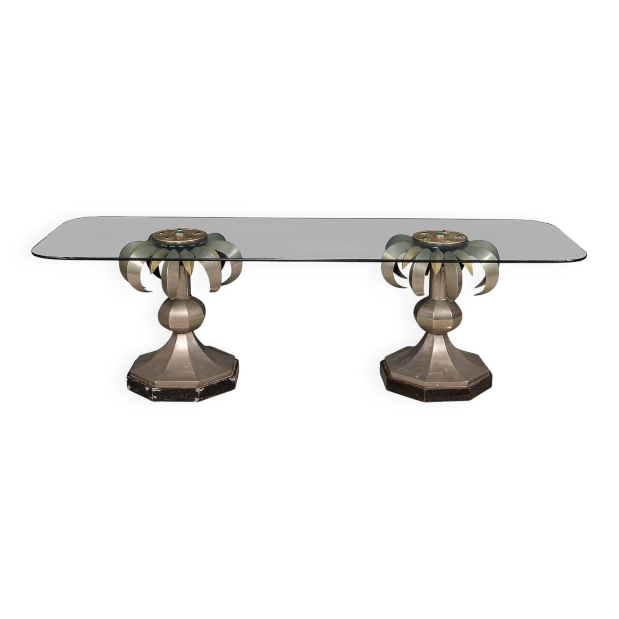 Table de console / buffet anglais rare du 20e siècle par anthony redmile, londres