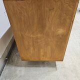 Lowboard sideboard from Braakman DB02 birch series loop legs for Pastoe