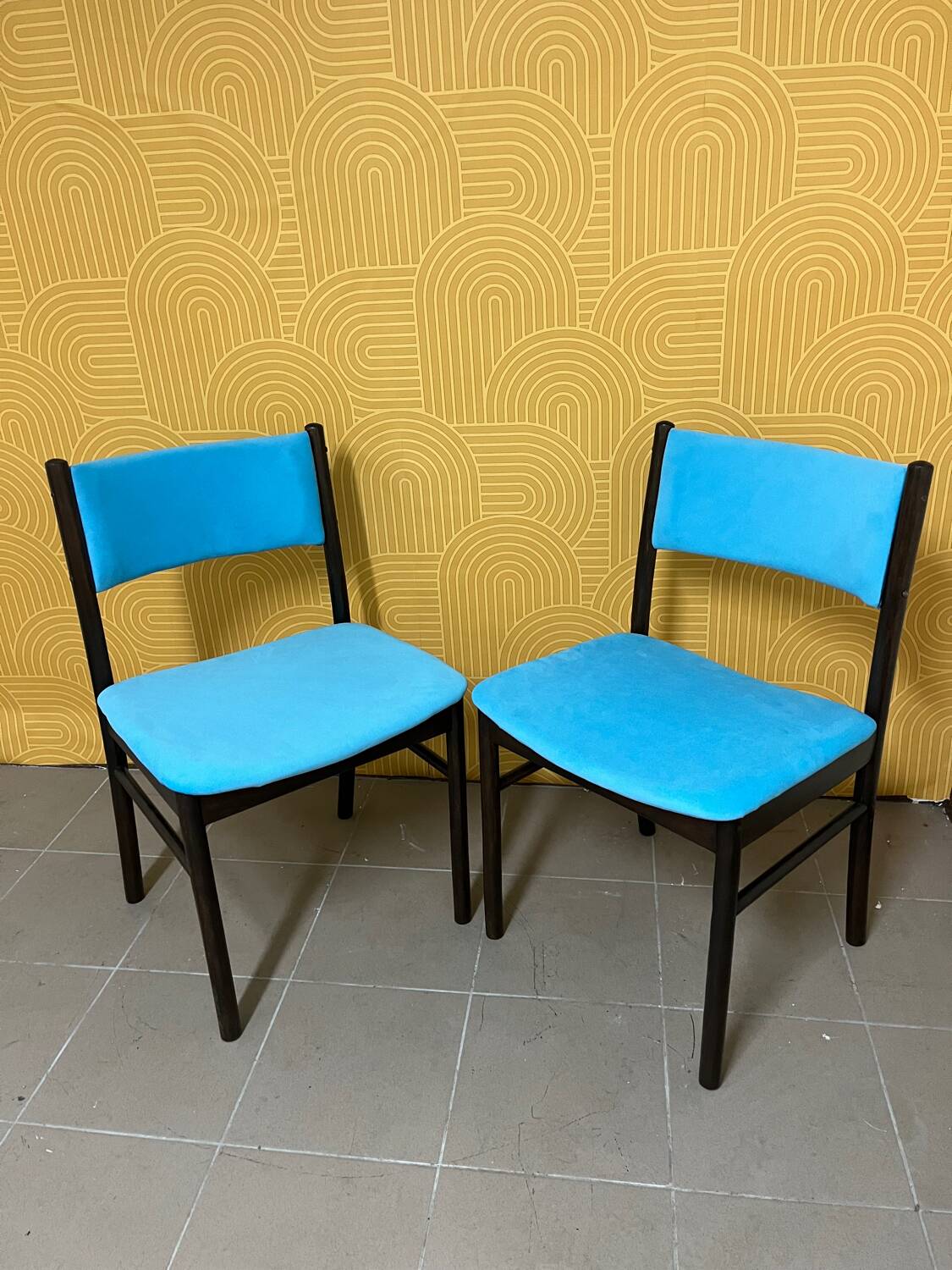 Chaises Radomsko des années 70, lot de 2