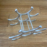 Vintage aluminum bottle holder