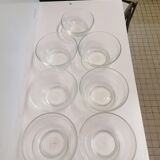 6 vintage Duralex bowls