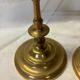 Pair of brass candlesticks