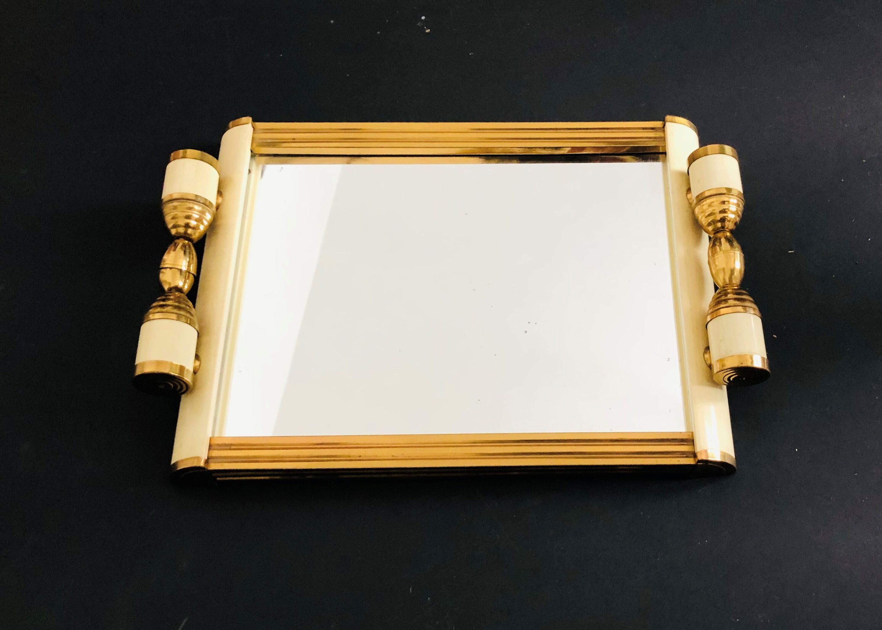 Art Deco mirror tray