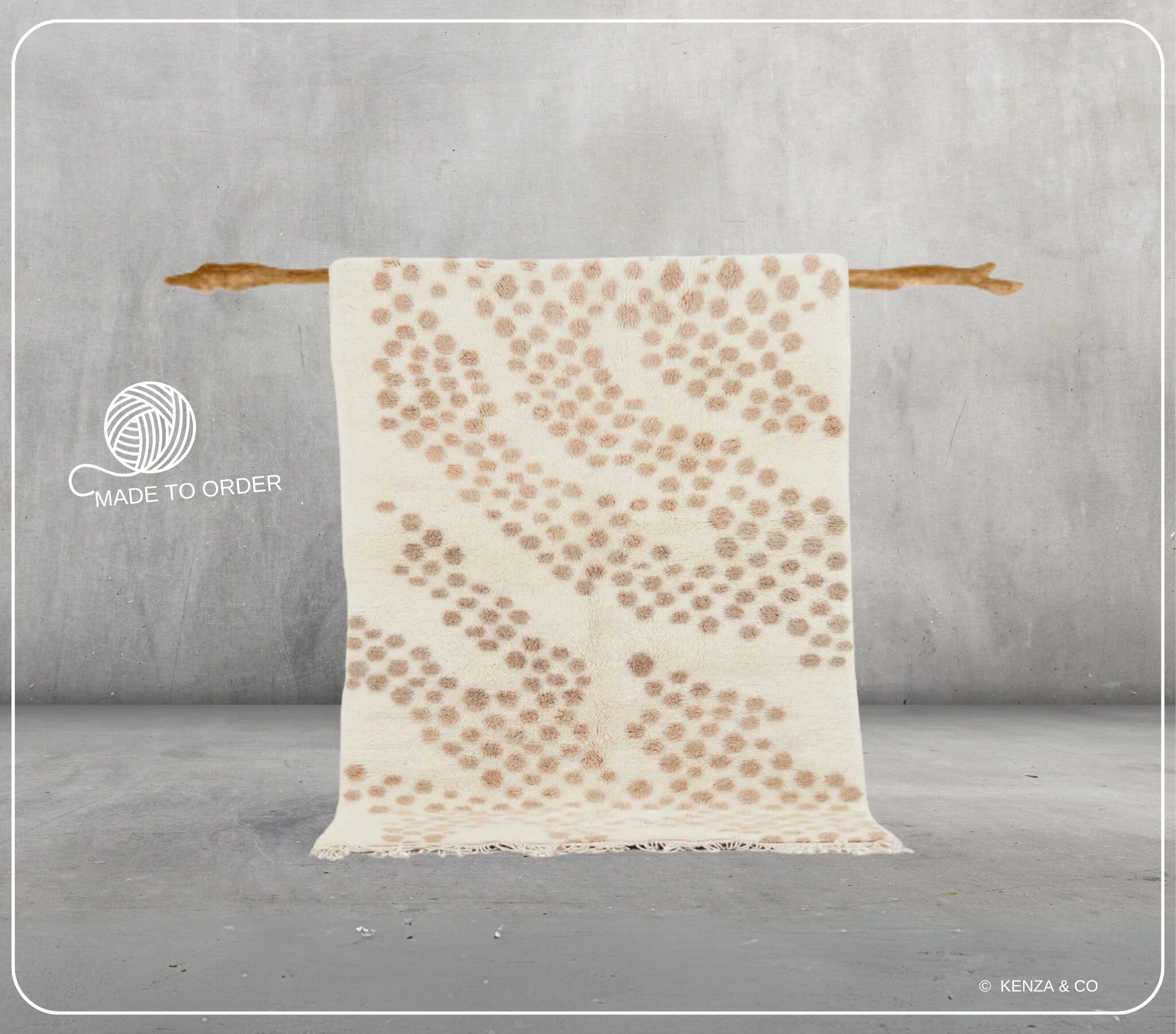 Beni Ouarain rug – Pre-order #144