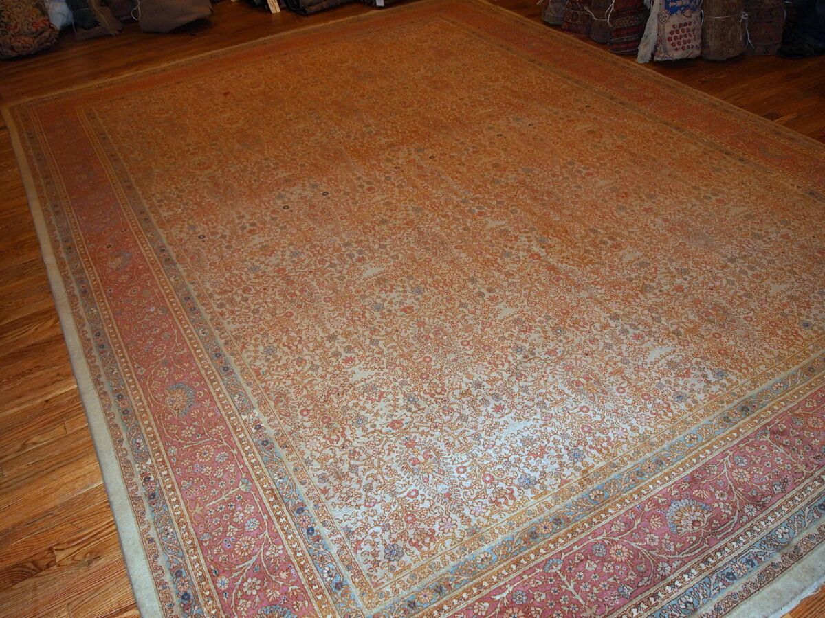 Handmade antique Turkish Sivas rug 9.10' x 13.3' (302cm x 405cm) 1900s - 1B766