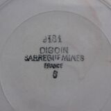 4 dessert plates from Digoin Sarreguemines 200892