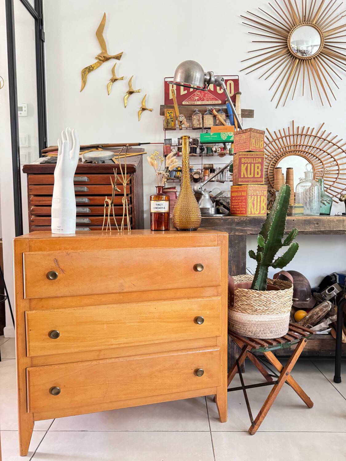 Ancienne commode vintage