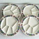 Vintage Villeroy and Boch fondue plates