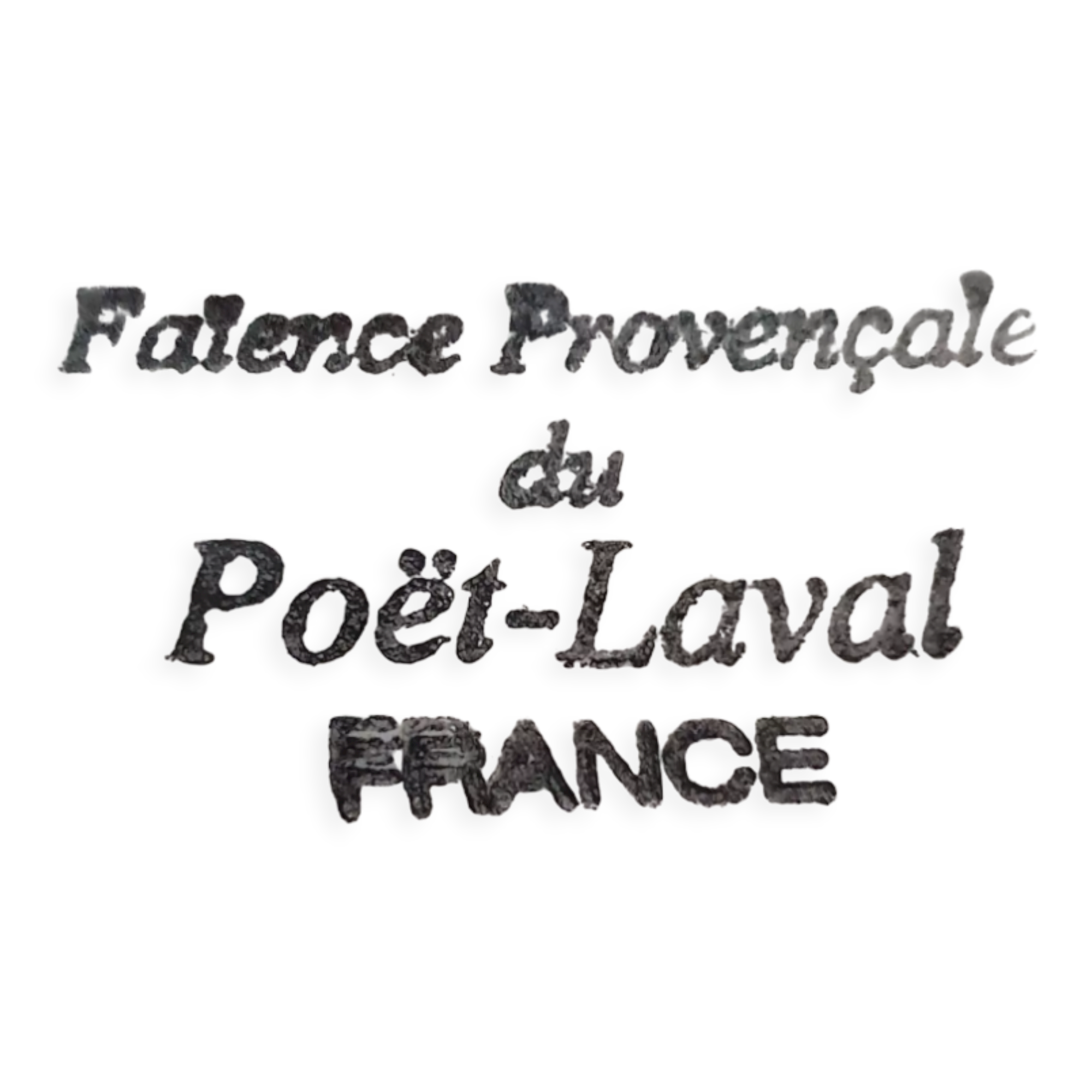 Ceramic dish Poisson Poët Laval