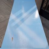 Commode bleue. vintage. 1950.