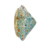 Wall lamp, Murano glass, Italian design, 1970s, manufacture: Italy