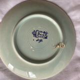 Delft plate sailboat motif