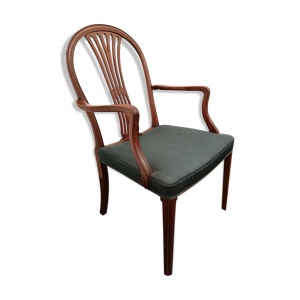 Fauteuil danois en acajou