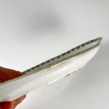 Rare "Denise" Ironstone Ravier by St Amand, green, early 20th century