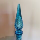 Light blue bubble decanter
