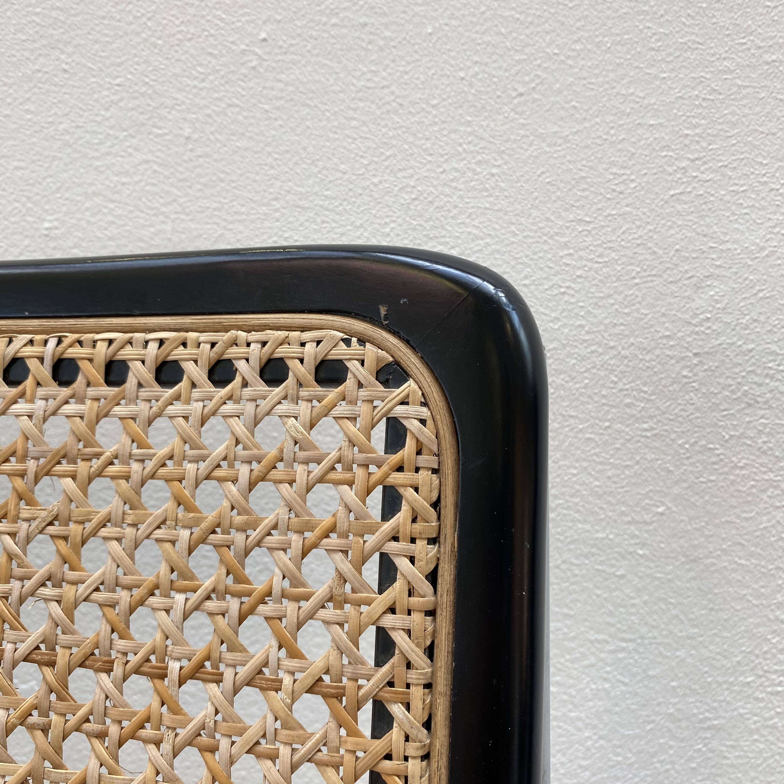 Pair of Marcel Breuer high bar chairs