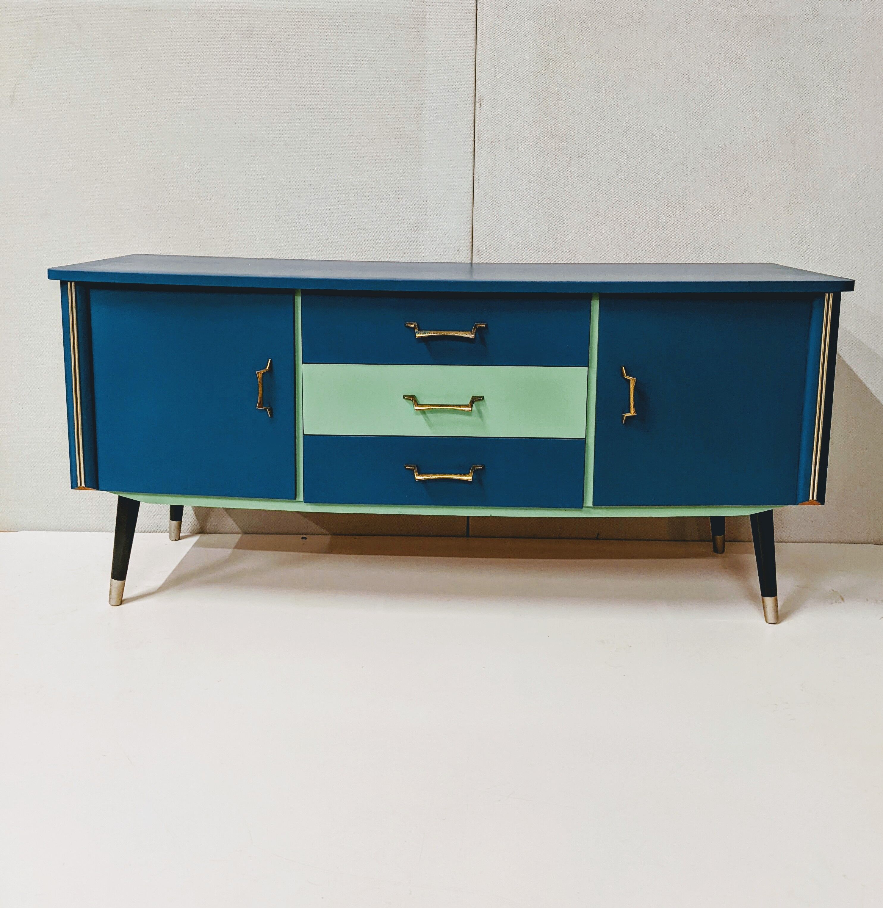 Vintage wooden sideboard