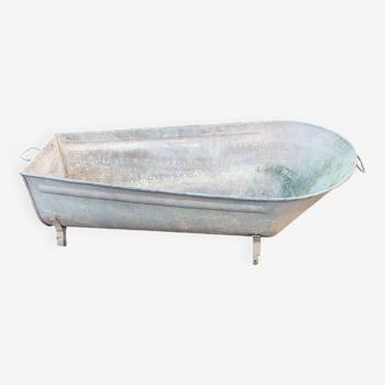 Zinc bathtub 1960s