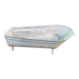 Zinc bathtub 1960s