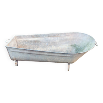 Zinc bathtub 1960s