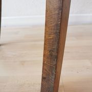 Vintage Wooden Dining Chair: Tyrolean Farmhouse Bistro, 1970s