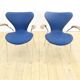 Paire de chaises Arne Jacobsen, années 1970