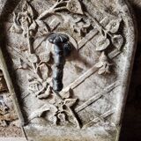 Reconstituted stone fountain