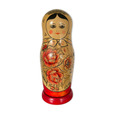 Russian Matriochka vintage doll stamped USSR