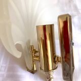 Pair of shell sconces