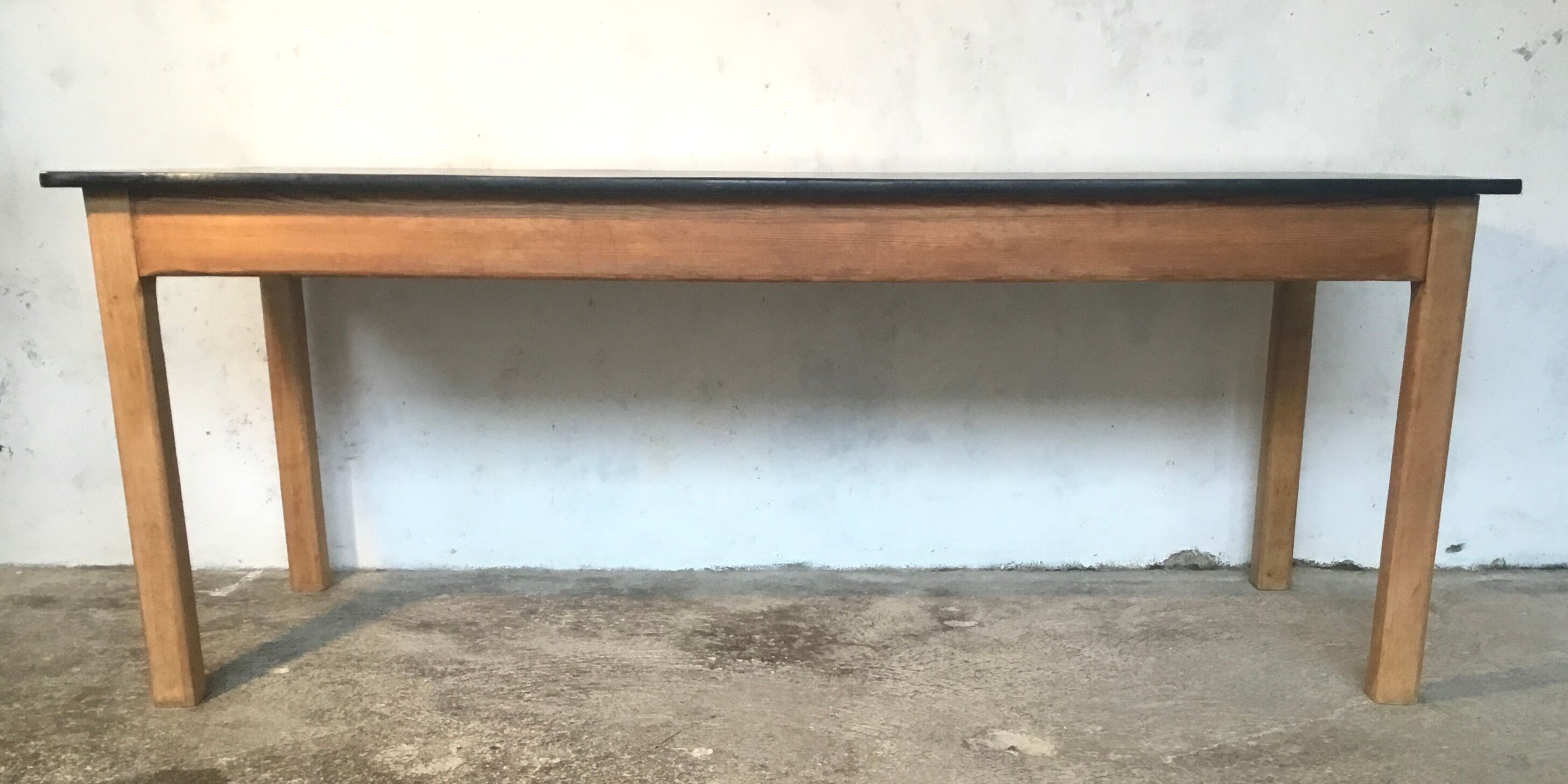 Farmhouse table with formica top 200 cm - 1950