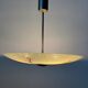 Art Deco ceiling light in green glass, 1940s, Germany
