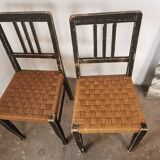 Pair of rope chairs