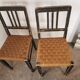 Pair of rope chairs