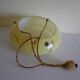 Hanging lamp in opaline, France, year 1950/1955