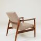 Vintage Armchair by Edmund Homa GFM 64, Tweed Upholstery, Poland, 1960